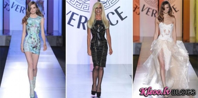 Paris Haute Couture Fashion Week: Versace rudens - ziema  2012-2013.