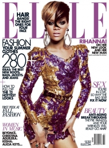 Rihanna – Elle žurnālā jūlijs 2010