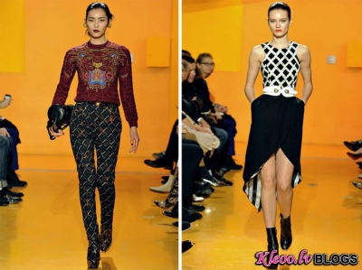 Paris Fashion Week: Kenzo rudens 2012 .