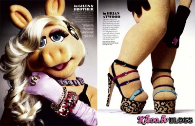 Miss Piggy fotosesija.