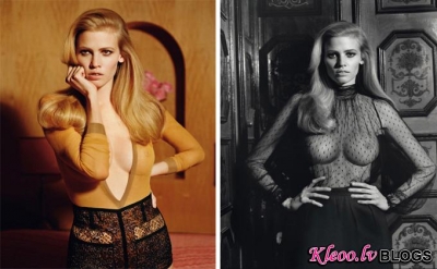 Lara Stone žurnālā Self Service.