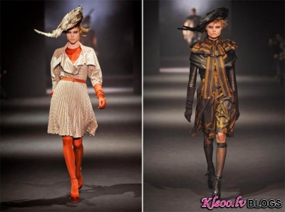 Paris Fashion Week: John Galliano rudens 2012 .