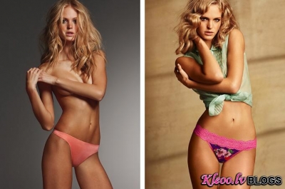 Erin Heatherton un Victoria's Secret.