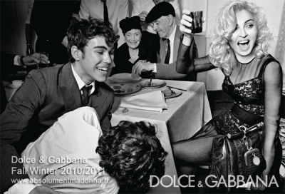 Madonna un Max Schneider priekš Dolce&Gabbana