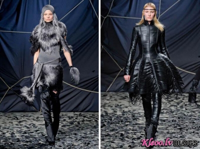 Paris Fashion Week: Gareth Pugh rudens 2012 .