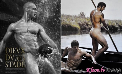 Kalendārs Les Dieux Du Stade 2013.