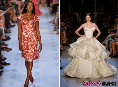 New York Fashion week: Zac Posen  2013 .