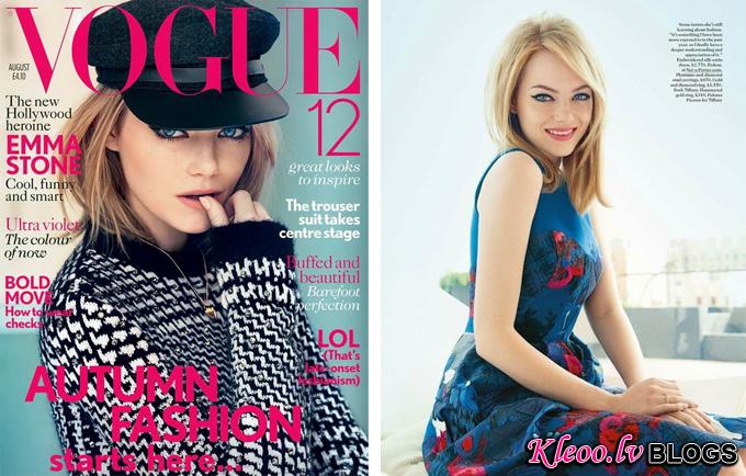 Эмма Стоун для Vogue UK
