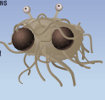 Flying spaghetti monster