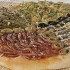 Pica "Četri gadalaiki" ar tomātiem, anšoviem un salami desu