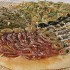 Pica "Četri gadalaiki" ar tomātiem, anšoviem un salami desu