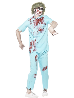 Zombija zobārsta kostīms Zombija zobārsta kostīms