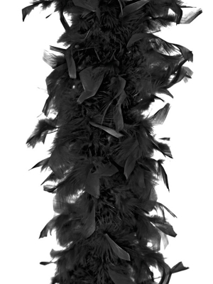 Боа, чёрное, 45 гр, 180 см. Боа, чёрное, 45 гр, 180 см.