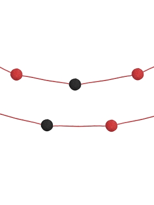 Pompom Garland, mix, 2m Pompom Garland, mix, 2m
