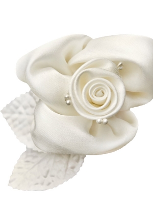 10 pcs, Roses with suction cups, cream, 6.5 cm 10 pcs, Roses with suction cups, cream, 6.5 cm
