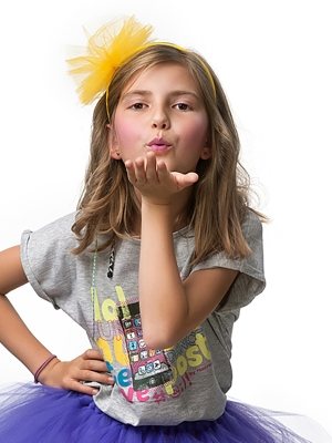 Tulle headband, yellow Tulle headband, yellow