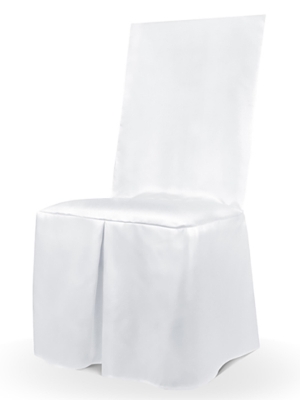 Chair cover, white Chair cover, white