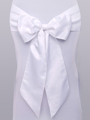 10 pcs, Chair sashes, white, 0.15 x 2.75 m 10 pcs, Chair sashes, white, 0.15 x 2.75 m