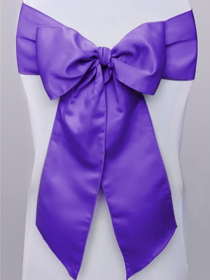 10 pcs, Chair sashes, violet, 0.15 x 2.75 m 10 pcs, Chair sashes, violet, 0.15 x 2.75 m