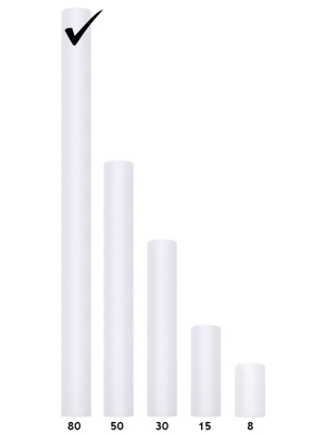 Tulle Plain, white, 0.8 x 9m Tulle Plain, white, 0.8 x 9m