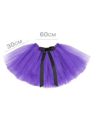 Туту юбка, фиолетовая, 60 x 30 см Туту юбка, фиолетовая, 60 x 30 см