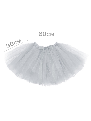 Туту юбка, серая, 60 x 30 см Туту юбка, серая, 60 x 30 см