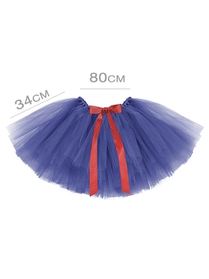 Туту юбка, тёмно синяя, 80 x 34 см Туту юбка, тёмно синяя, 80 x 34 см