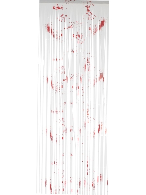 Blood Drip Shimmer Curtain Blood Drip Shimmer Curtain