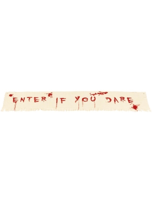 Baneris Enter If You Dare, 180 x 35 cm Baneris Enter If You Dare, 180 x 35 cm