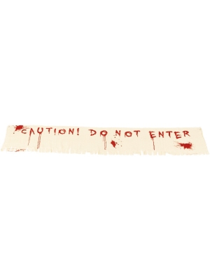 Банер Caution Do Not Enter, 180 x 35 см Банер Caution Do Not Enter, 180 x 35 см
