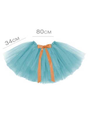 Tutu svārki, tirkīza, 80 x 34 cm Tutu svārki, tirkīza, 80 x 34 cm
