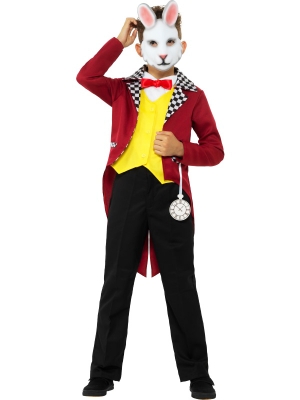 White Rabbit Costume, with Jacket White Rabbit Costume, with Jacket