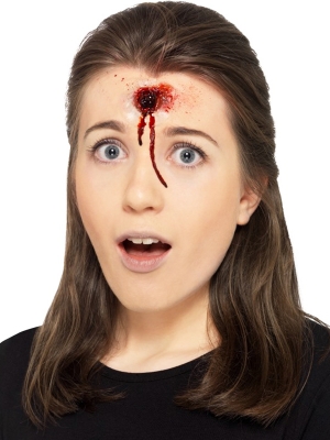 Latex Hole In The Head Prosthetic Latex Hole In The Head Prosthetic