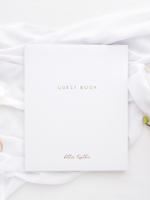 22 pages, Guest Book, white, 20 x 24.5 cm 22 pages, Guest Book, white, 20 x 24.5 cm