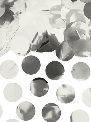 Confetti Circles, silver, 15g Confetti Circles, silver, 15g