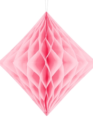 Papīra Dimants, gaiši rozā, 30 cm