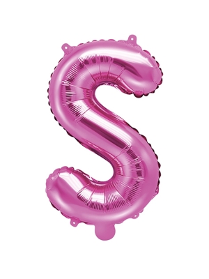 Folijas balons, S, tumši rozā, 35 cm
