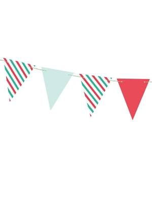 Bunting - 8 flags, 15 cm x 1.3 m Bunting - 8 flags, 15 cm x 1.3 m