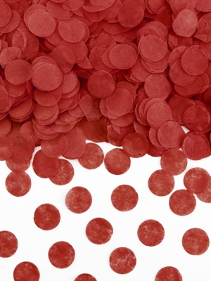 Confetti Circles, red, 15g Confetti Circles, red, 15g