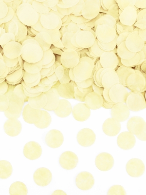 Confetti Circles, light cream, 15g Confetti Circles, light cream, 15g
