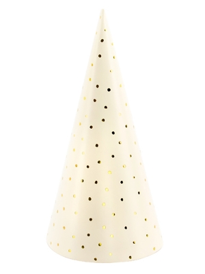 6 pcs, Party Dots, light peach, 9.5 х 21 cm 6 pcs, Party Dots, light peach, 9.5 х 21 cm