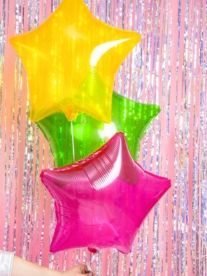 Foil Balloon Star, pink, 48 cm Foil Balloon Star, pink, 48 cm