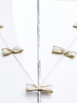 Car decoration kit - Bows, burlap Car decoration kit - Bows, burlap