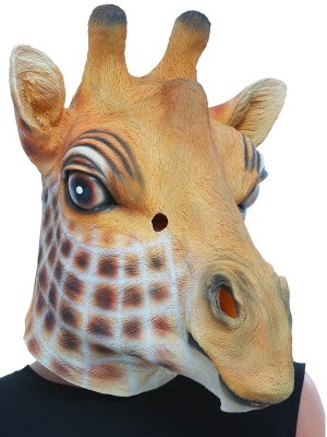 Giraffe Latex Mask Giraffe Latex Mask