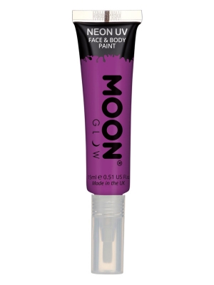 UV sejas krāsa ar otiņu, violeta, 15 ml UV sejas krāsa ar otiņu, violeta, 15 ml