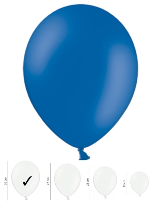 50 pcs, Strong Balloons Pastel Blue, 30cm 50 pcs, Strong Balloons Pastel Blue, 30cm