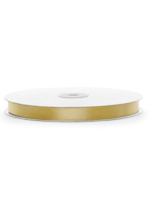 Satin Ribbon, light gold, 12mm х 100m Satin Ribbon, light gold, 12mm х 100m
