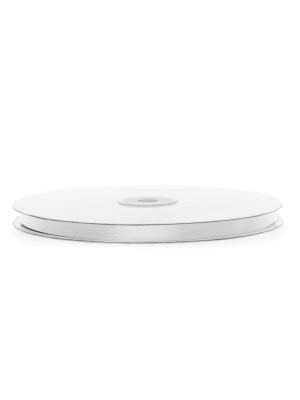 Satin Ribbon, white, 6mm х 100m Satin Ribbon, white, 6mm х 100m