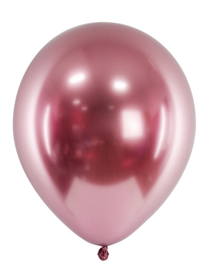 Hromēts balons, rozā zelts, 27 cm Hromēts balons, rozā zelts, 27 cm
