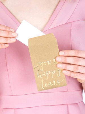 10 шт, Карманные салфетки "Your happy tears", 7.5 x 12 см 10 шт, Карманные салфетки "Your happy tears", 7.5 x 12 см